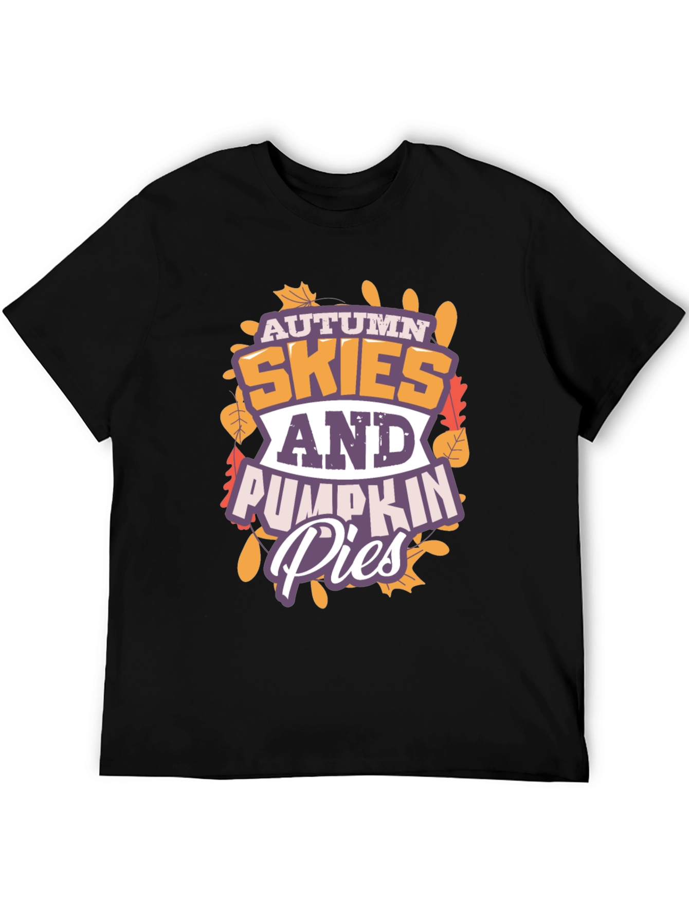 Autumn Skies & Pumpkin Pies Graphic T-Shirt