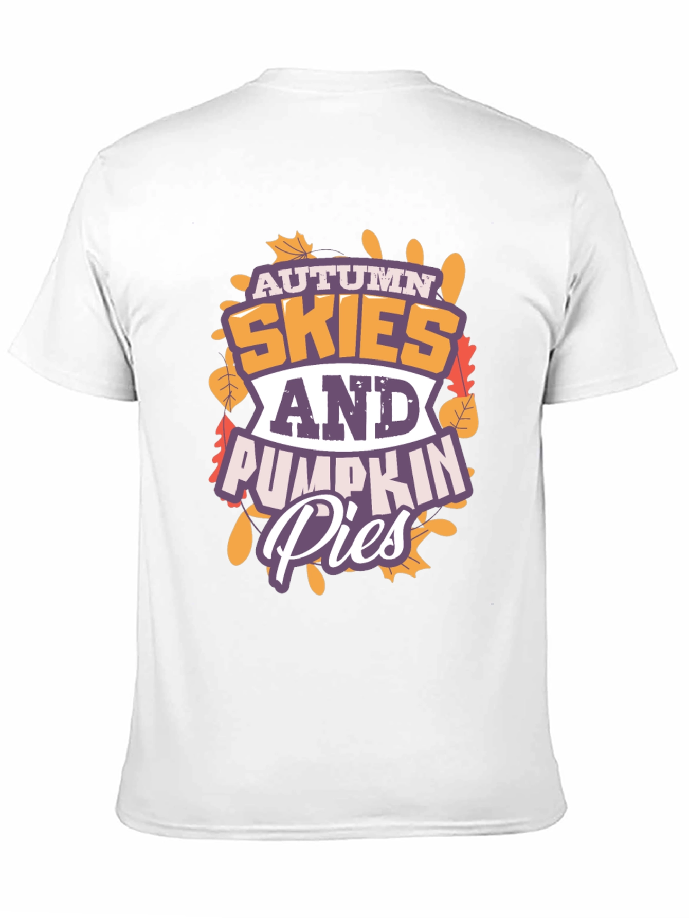 Autumn Skies & Pumpkin Pies Graphic T-Shirt