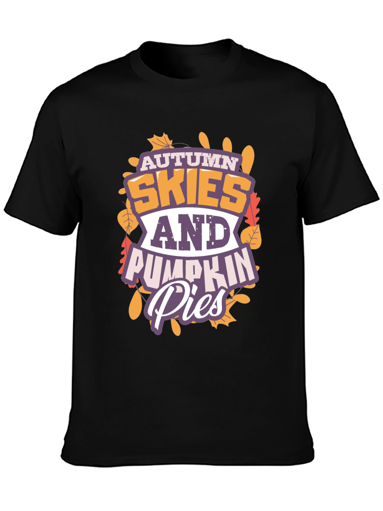Autumn Skies & Pumpkin Pies Graphic T-Shirt