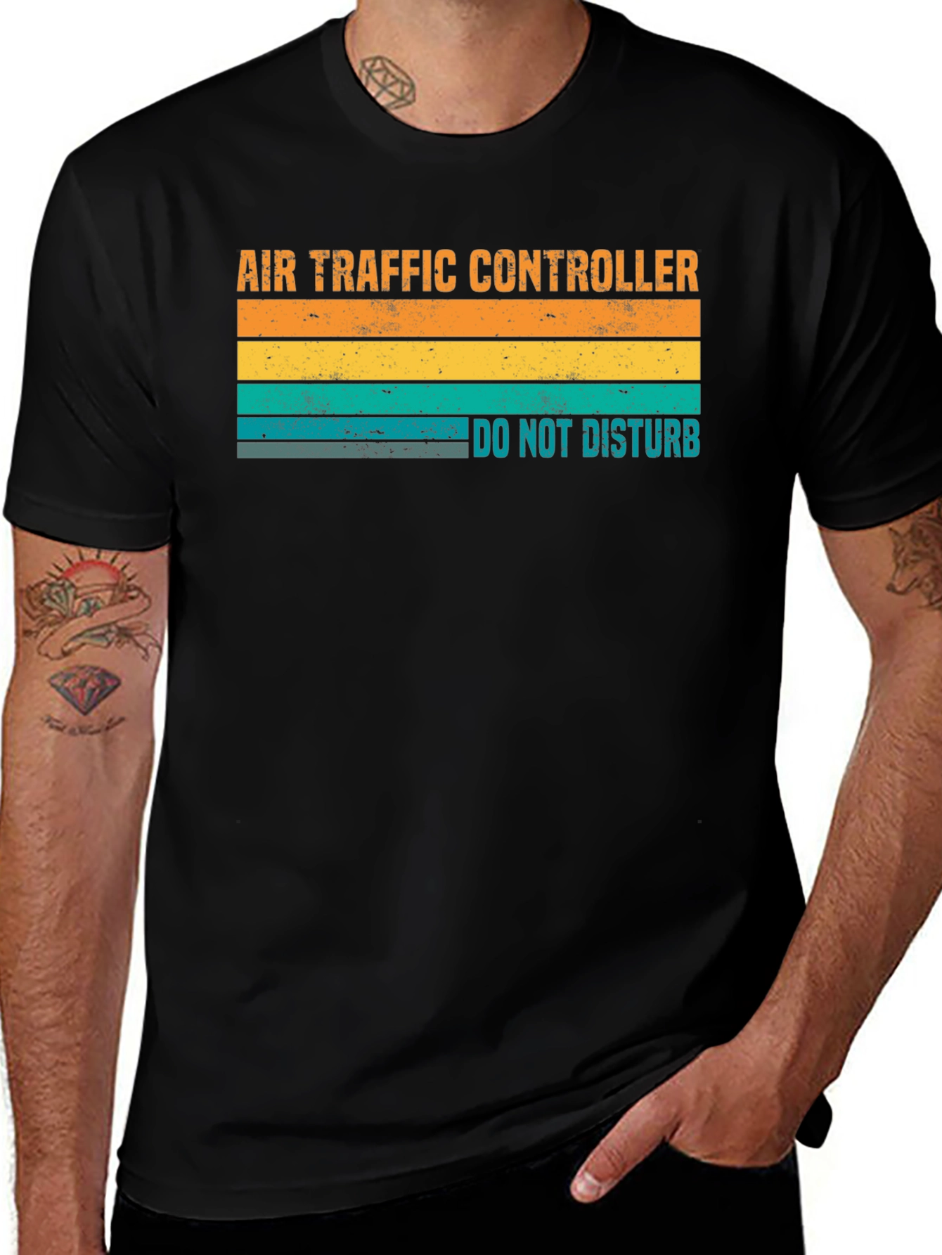 Air Traffic Controller Retro Graphic Tee
