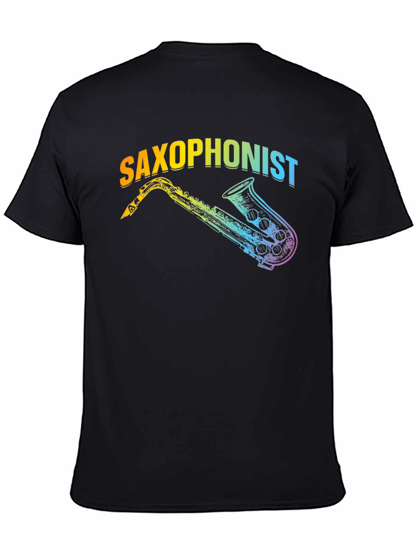 Saxophonist Rainbow T-Shirt - Music Lover Tee