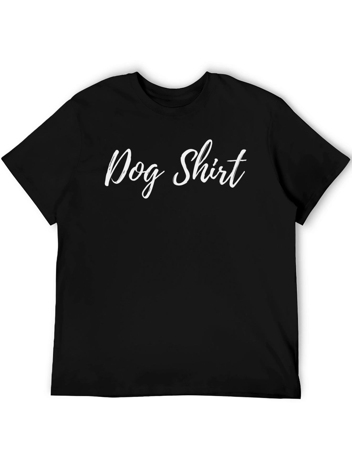 Dog Shirt Graphic Tee - Mens Black T-Shirt
