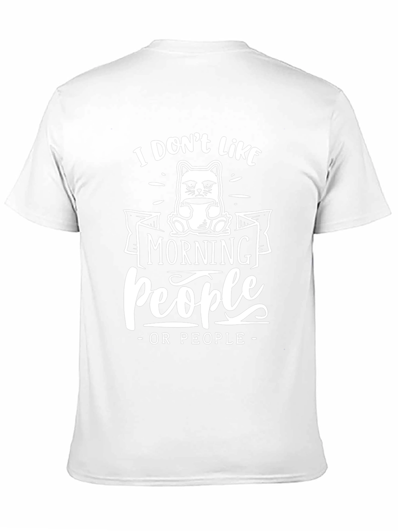 I Dont Like Morning People T-Shirt