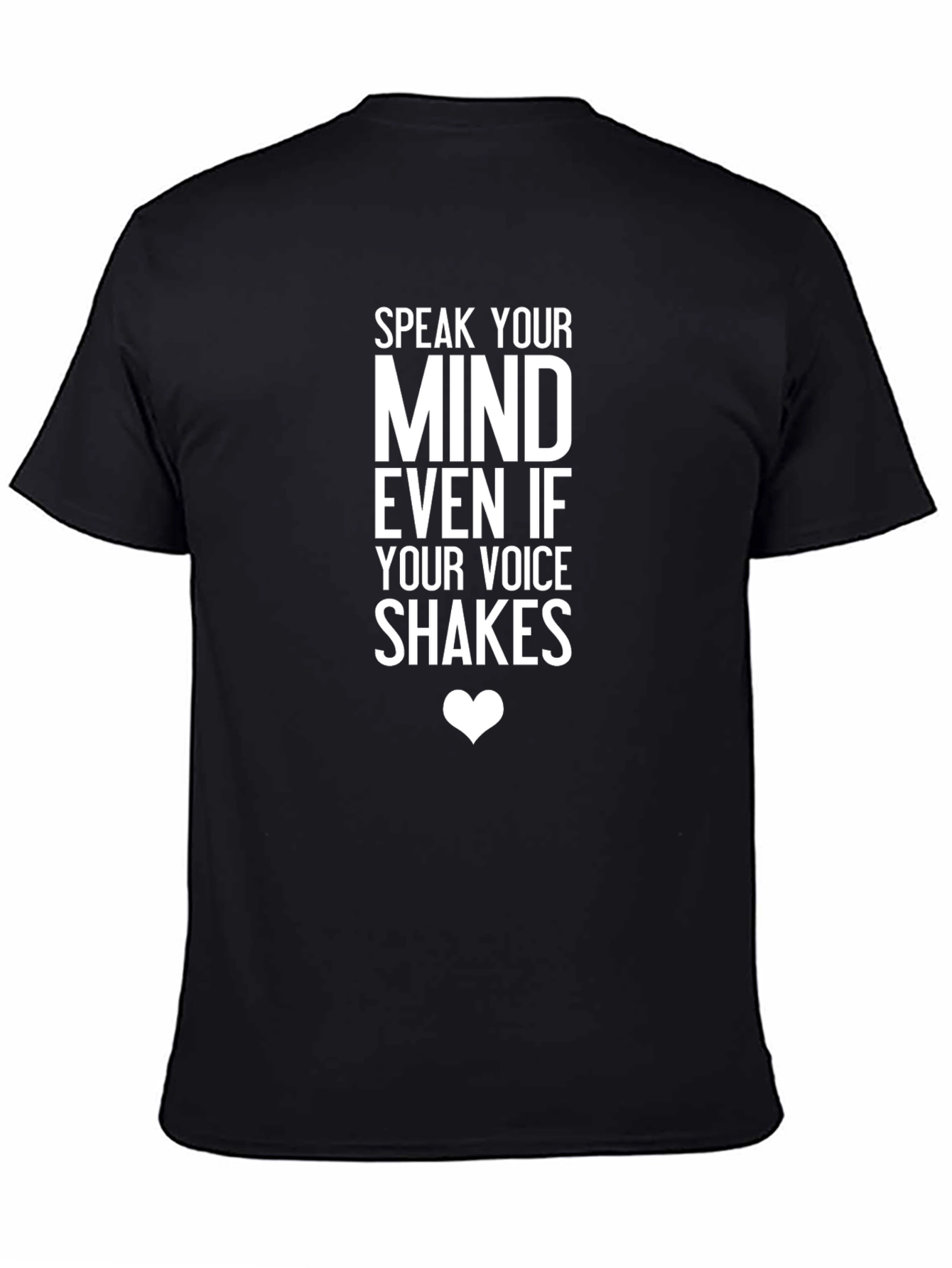 Speak Your Mind T-Shirt - Voice Shakes