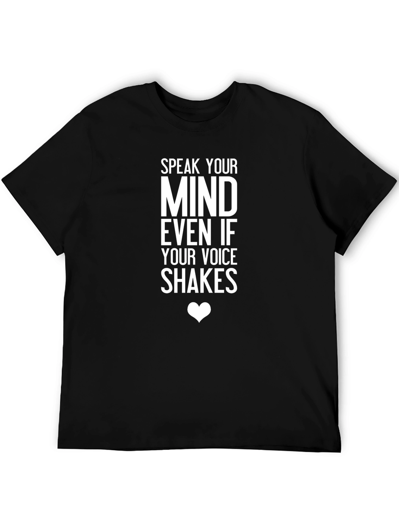 Speak Your Mind T-Shirt - Voice Shakes