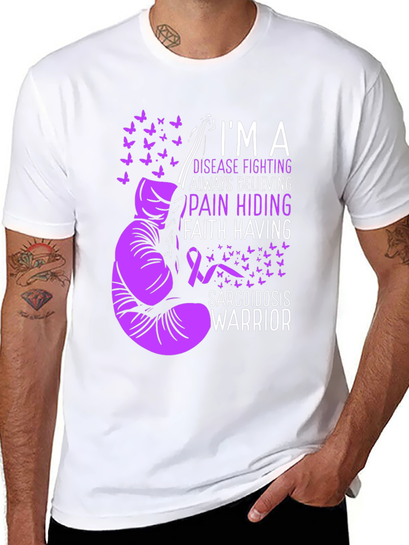 Sarcoidosis Awareness Warrior T-Shirt