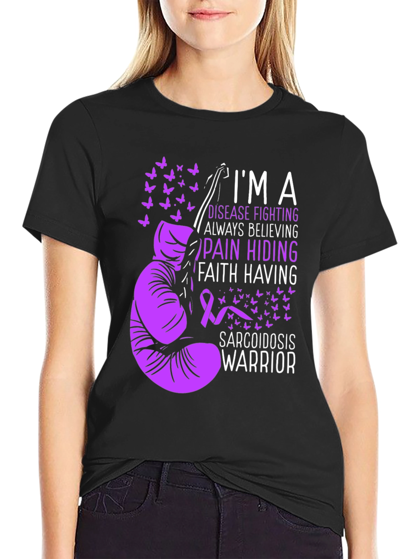 Sarcoidosis Awareness Warrior T-Shirt