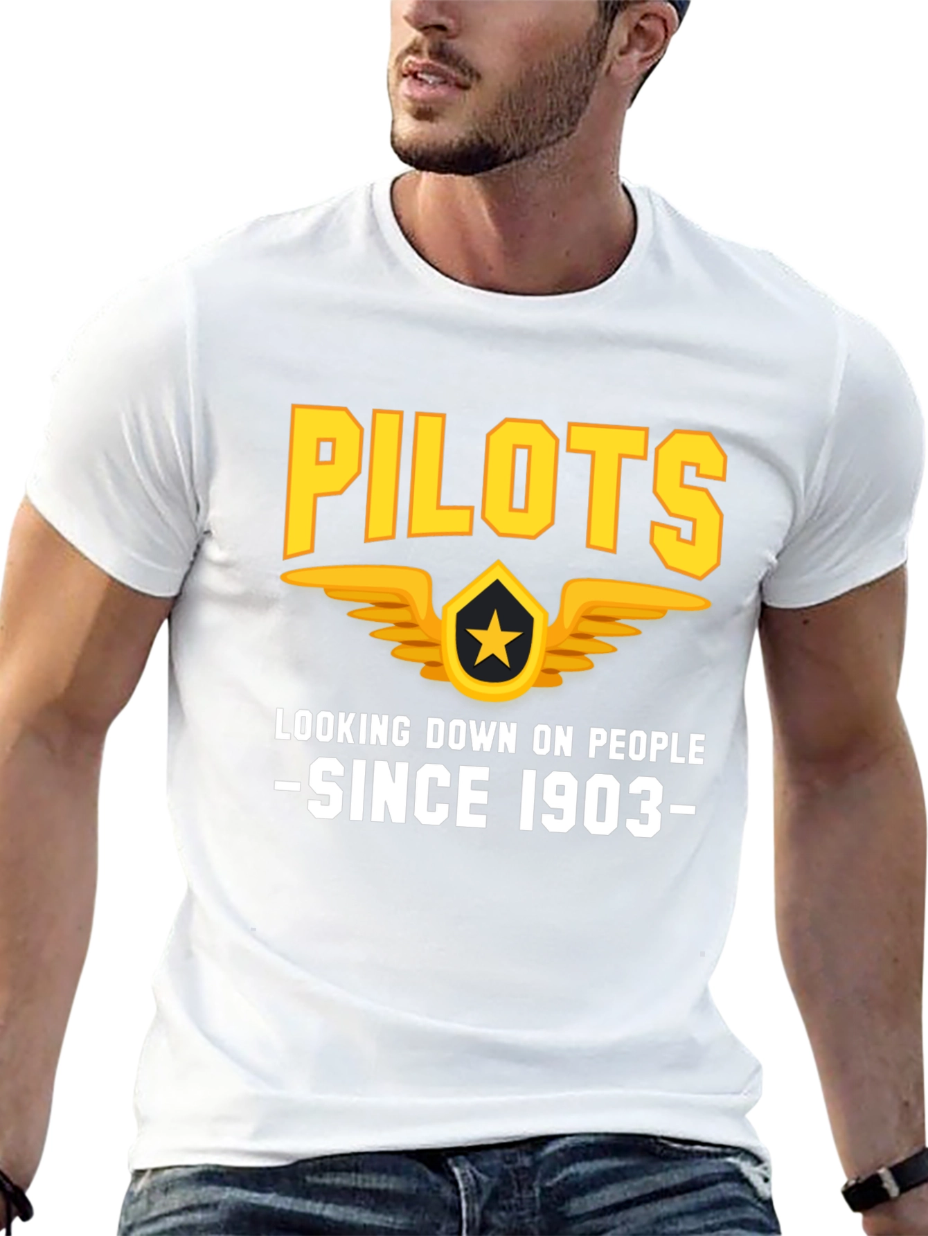 Pilots Since 1903 T-Shirt Funny Aviation Tee