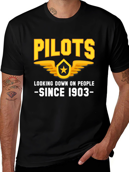 Pilots Since 1903 T-Shirt Funny Aviation Tee