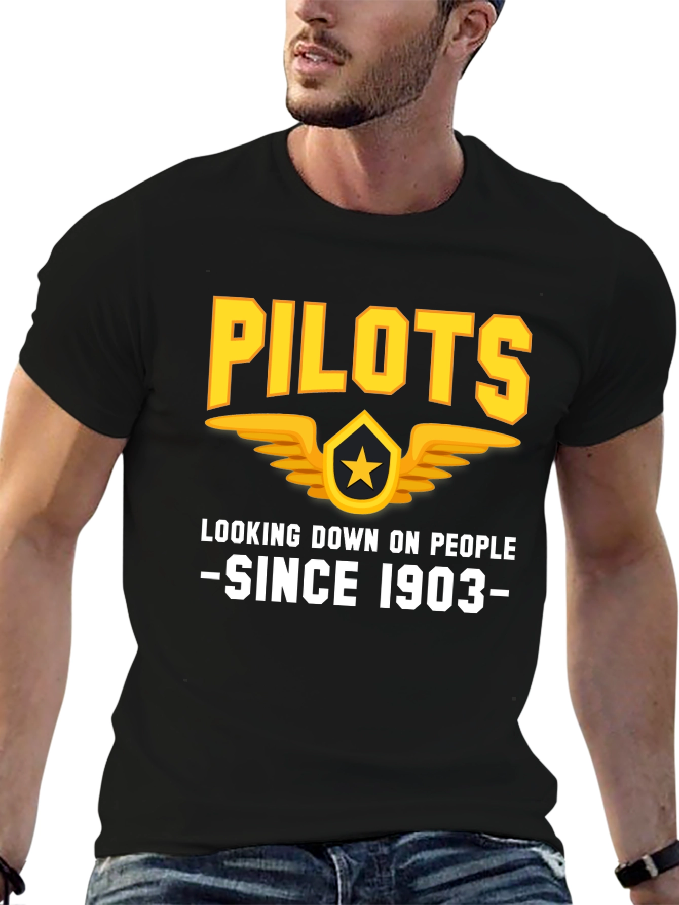 Pilots Since 1903 T-Shirt Funny Aviation Tee