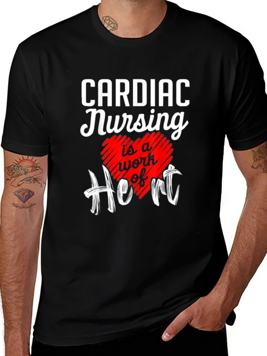 Cardiac Nursing Heart T-Shirt