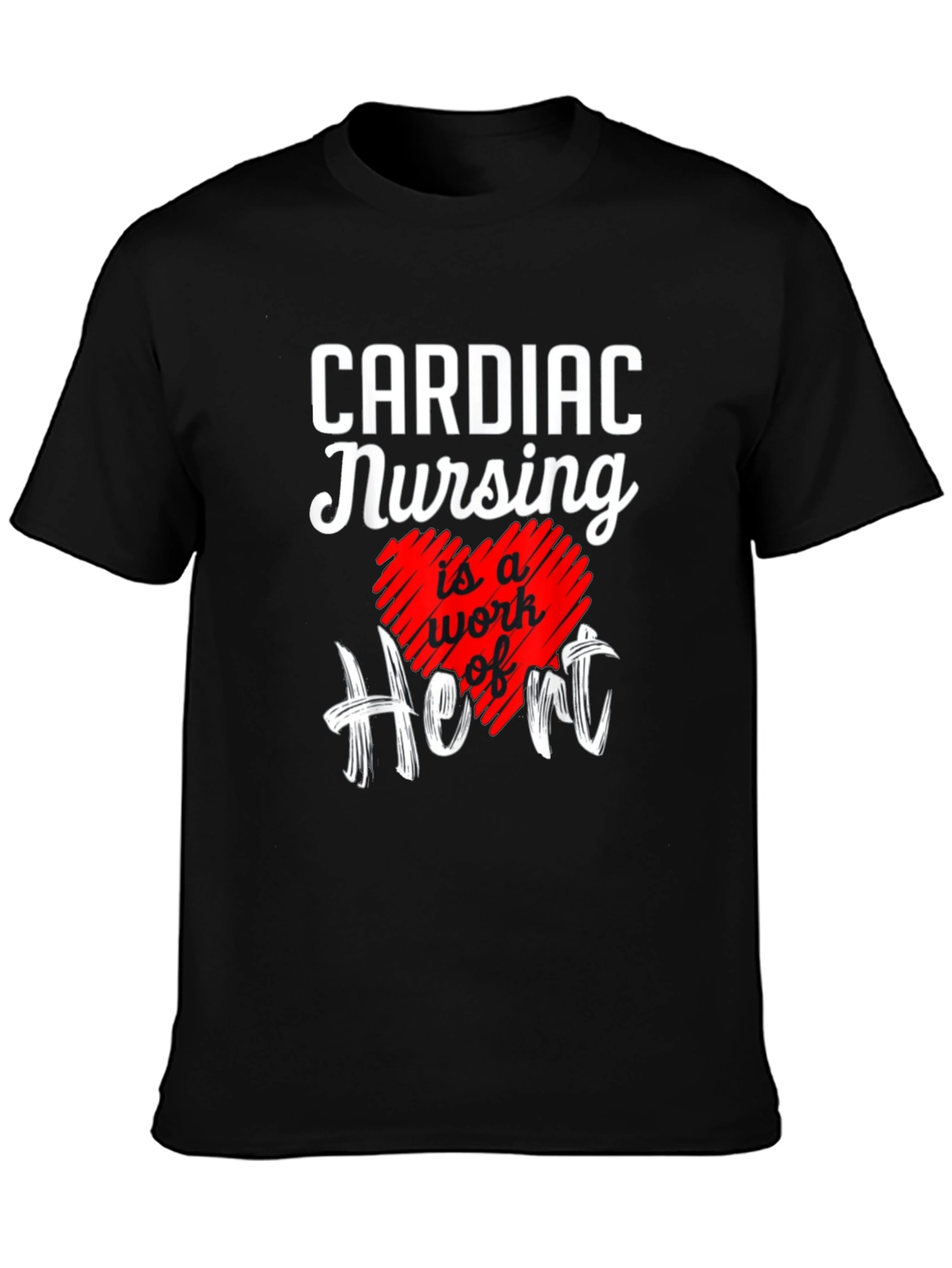 Cardiac Nursing Heart T-Shirt