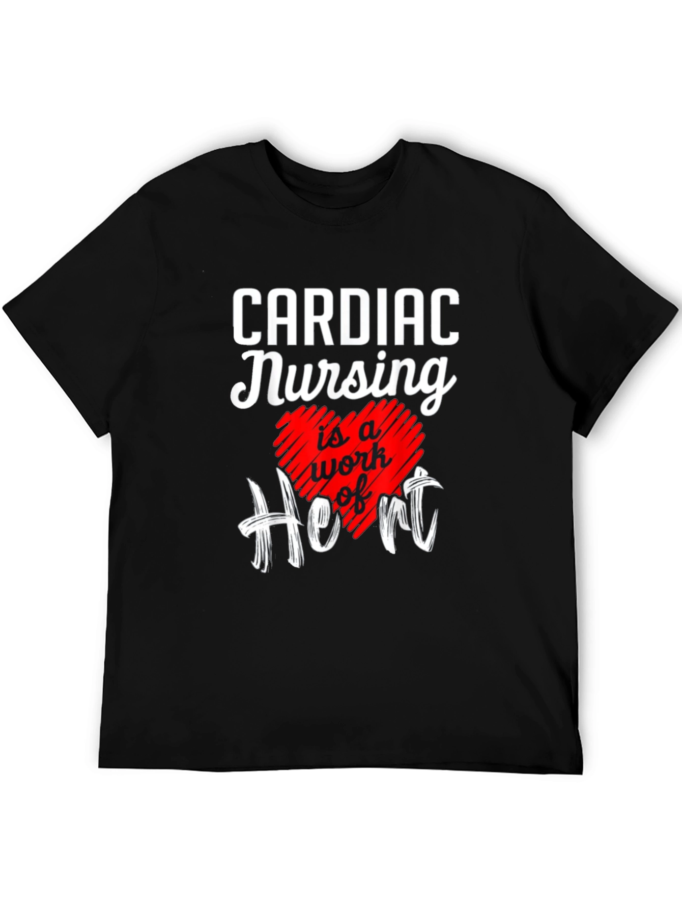 Cardiac Nursing Heart T-Shirt