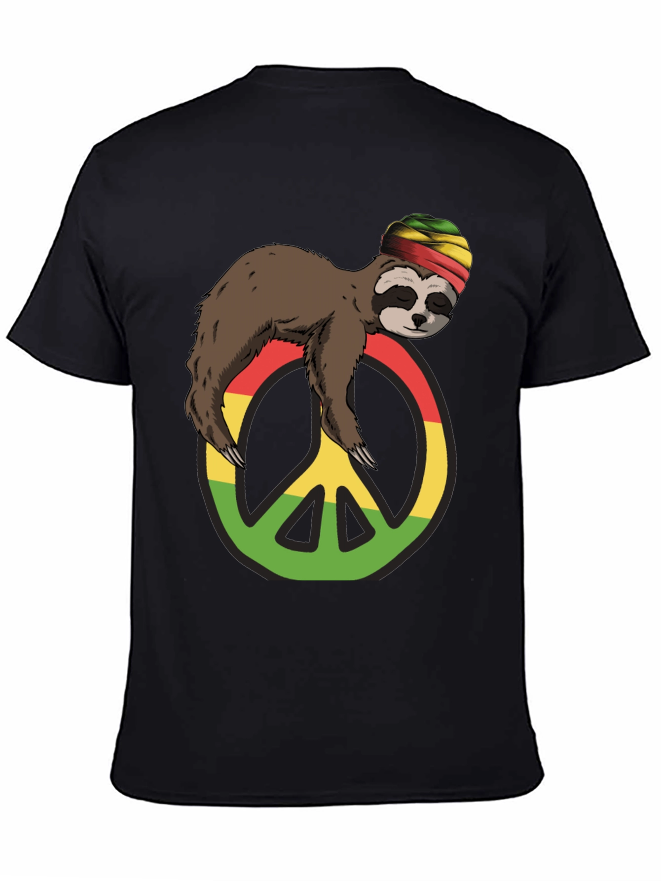Peace Sloth Rastafarian Shirt