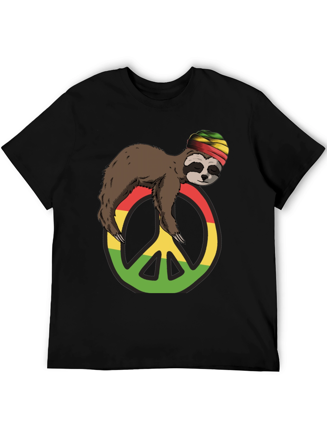 Peace Sloth Rastafarian Shirt