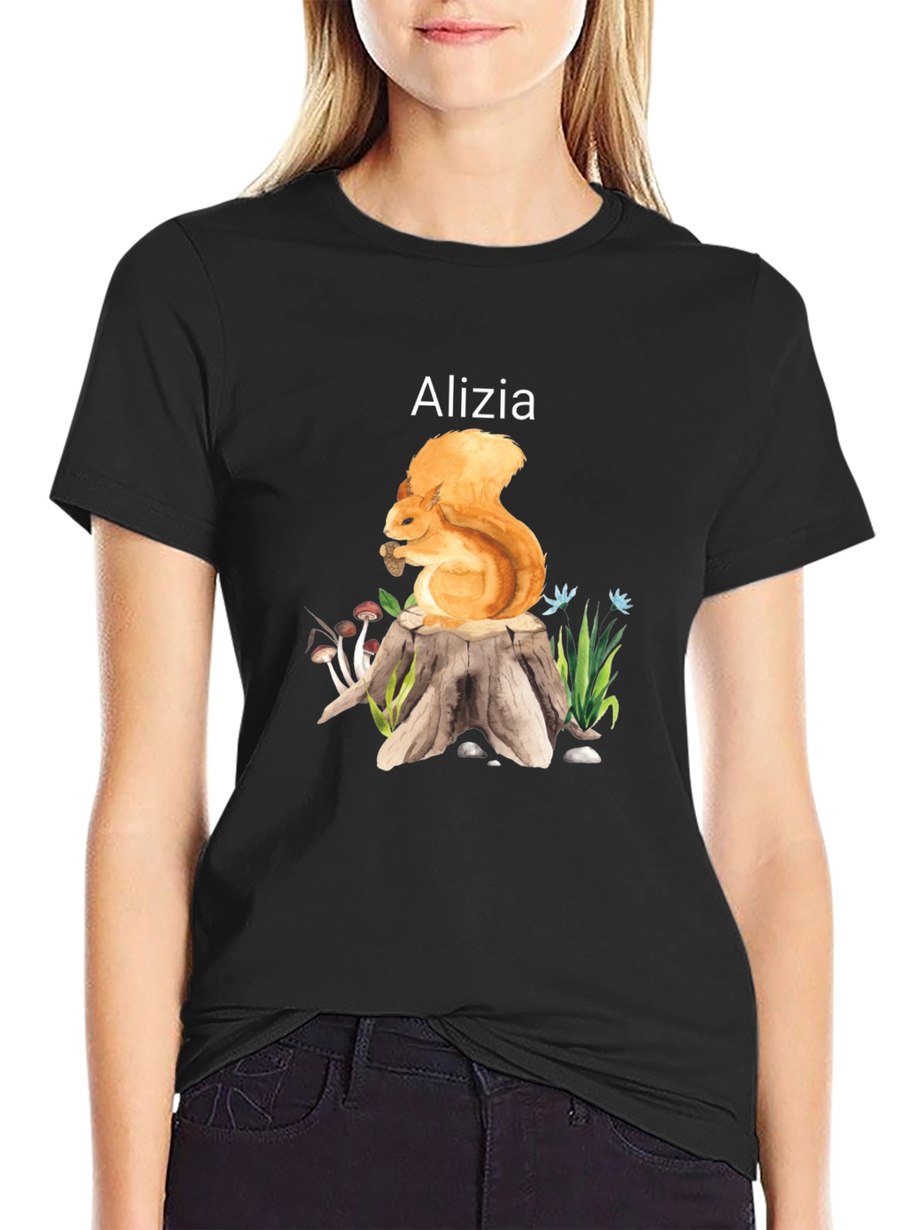 Squirrel Lover T-Shirt - Personalized Gift