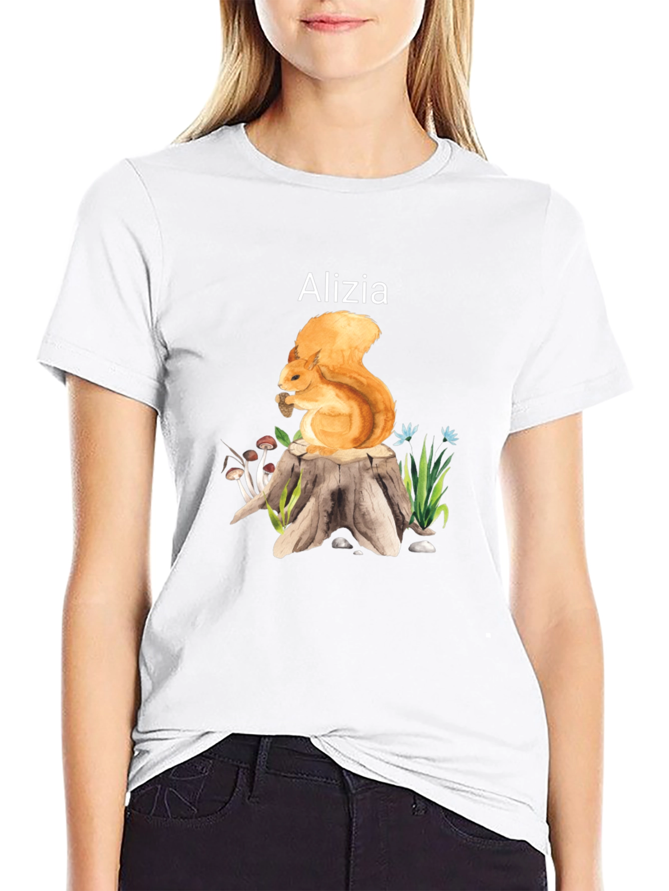 Squirrel Lover T-Shirt - Personalized Gift