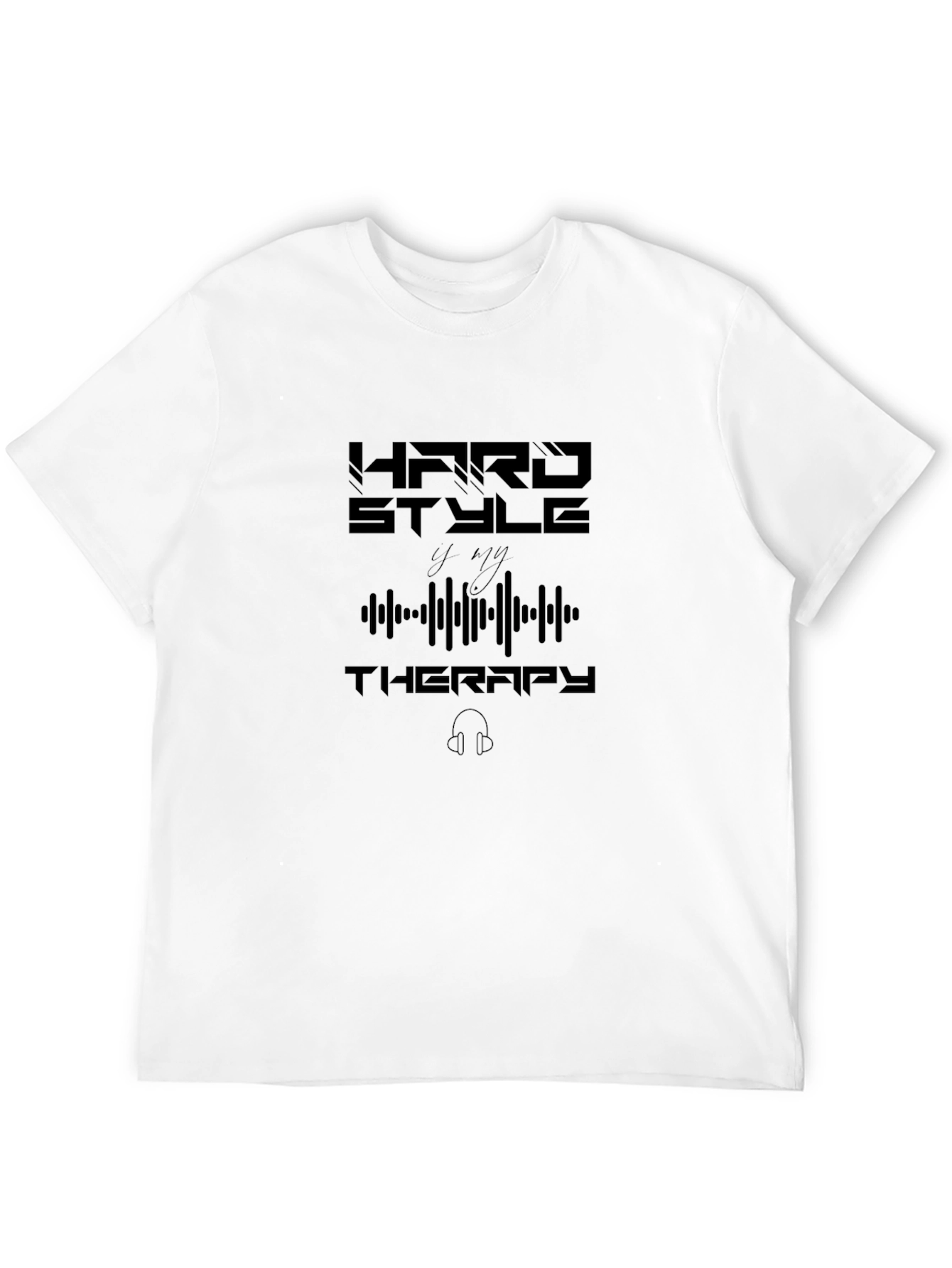 Hardstyle Therapy T-Shirt - Black Graphic Tee