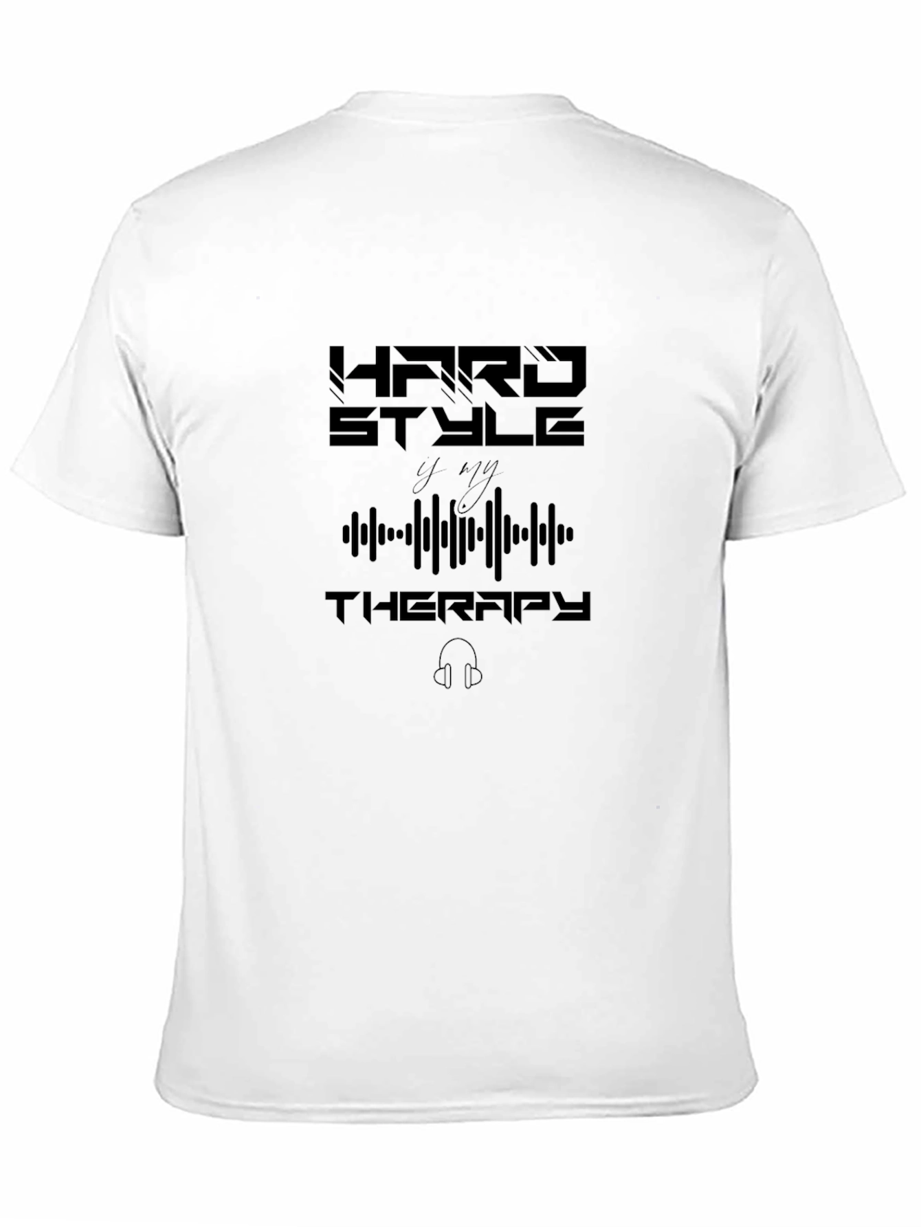 Hardstyle Therapy T-Shirt - Black Graphic Tee