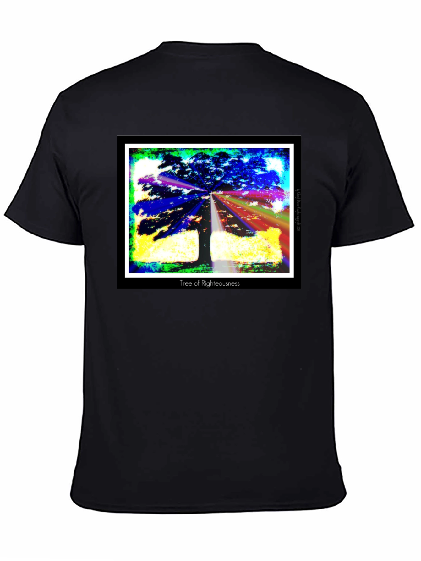 Tree of Righteousness Black T-Shirt