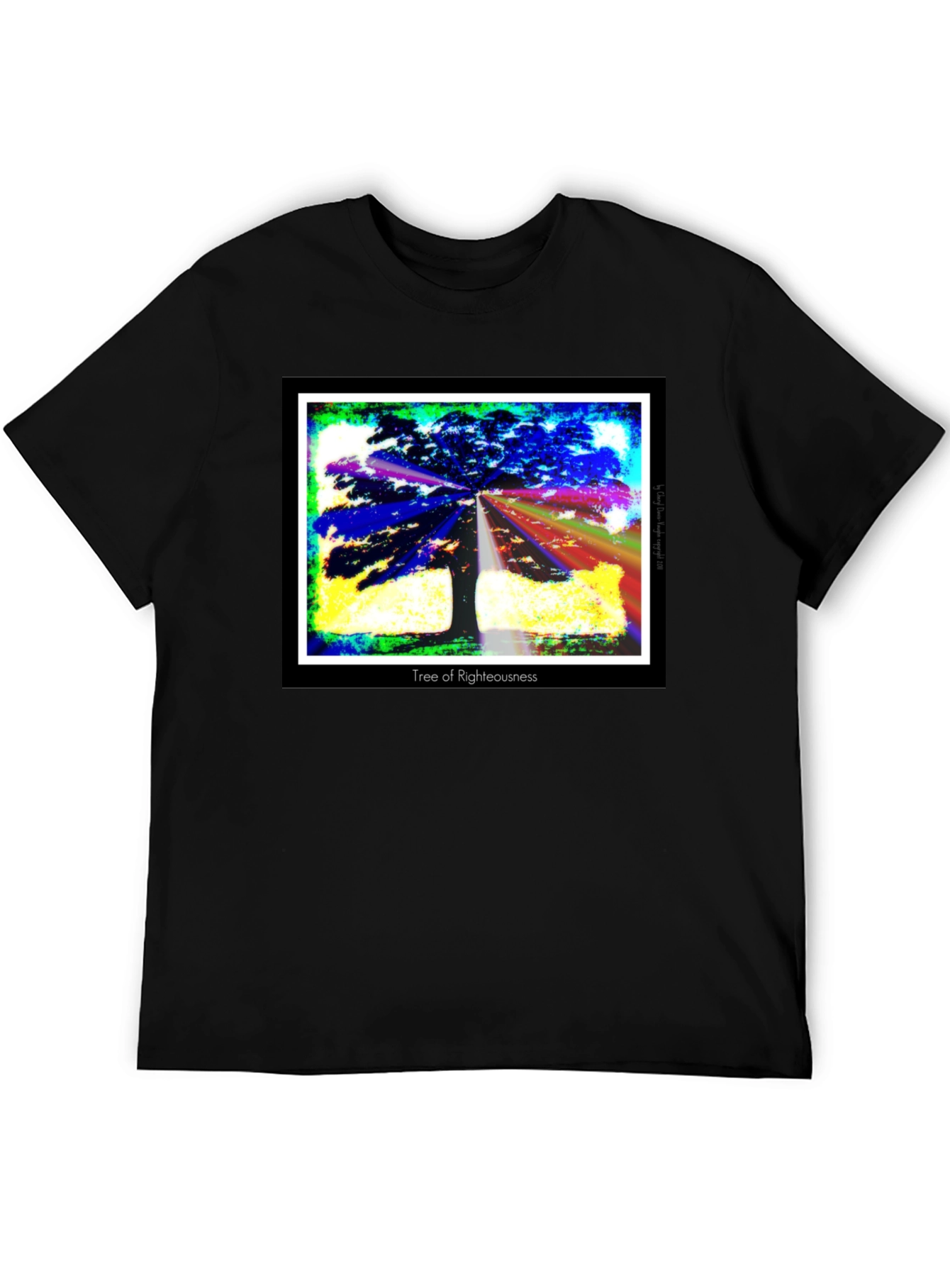 Tree of Righteousness Black T-Shirt