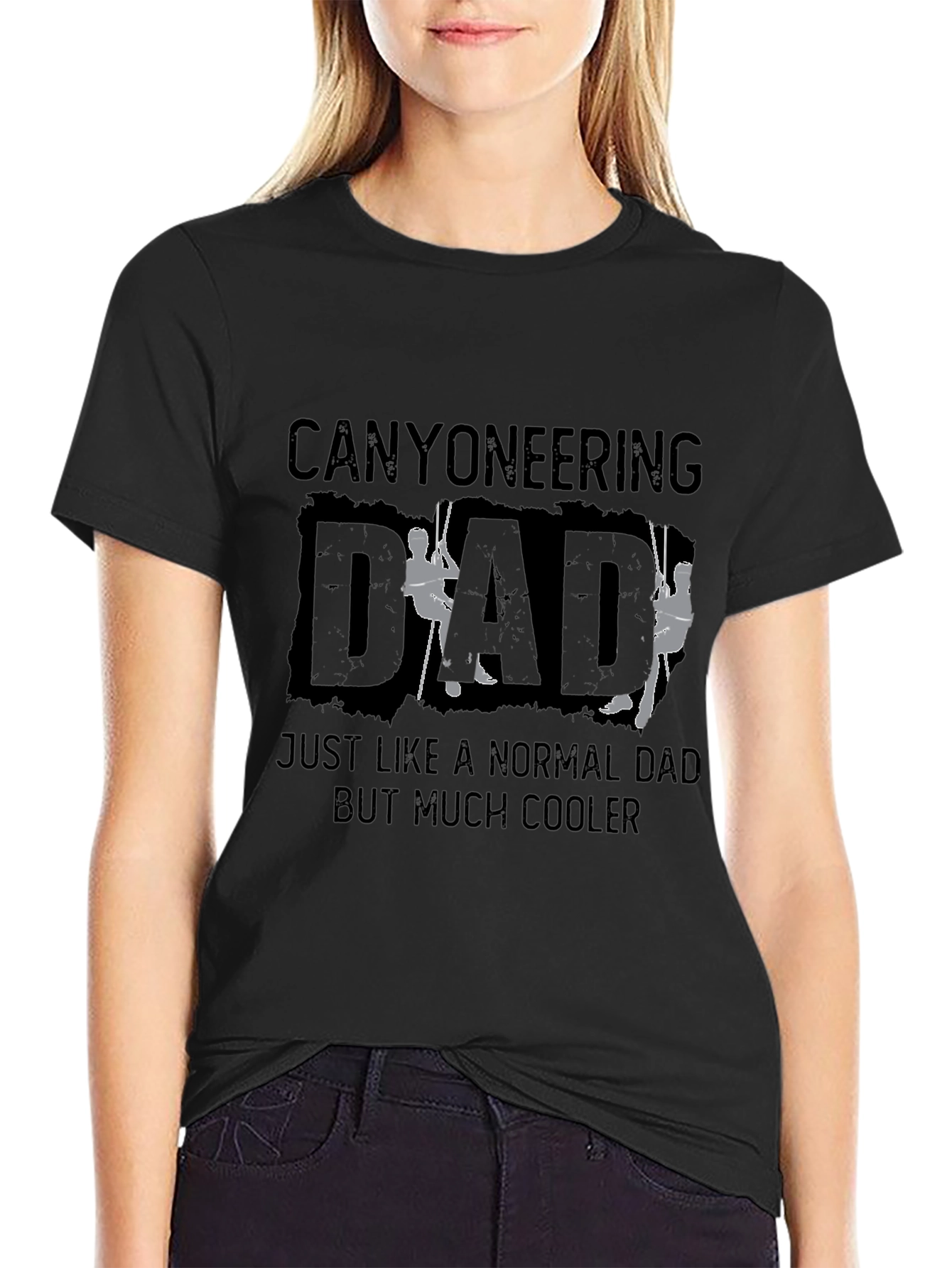Canyoneering Dad T-Shirt - Cool Adventure Design