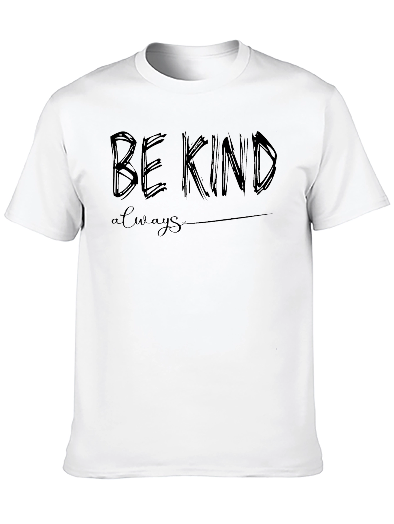 Be Kind Always Black Graphic Tee
