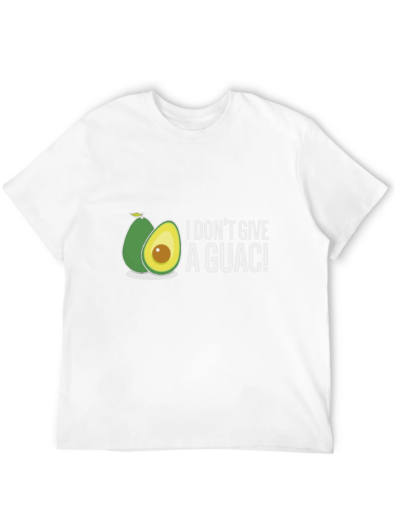 I Dont Give A Guac! Funny Avocado Graphic T-Shirt