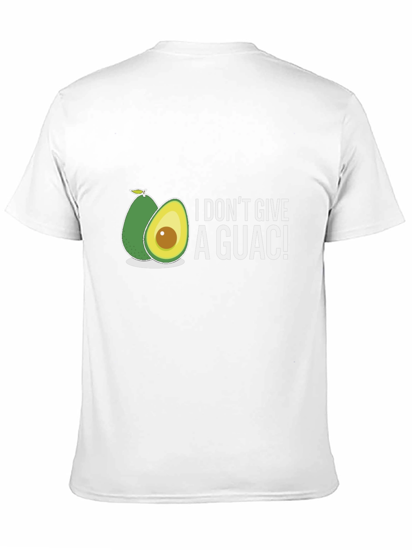 I Dont Give A Guac! Funny Avocado Graphic T-Shirt