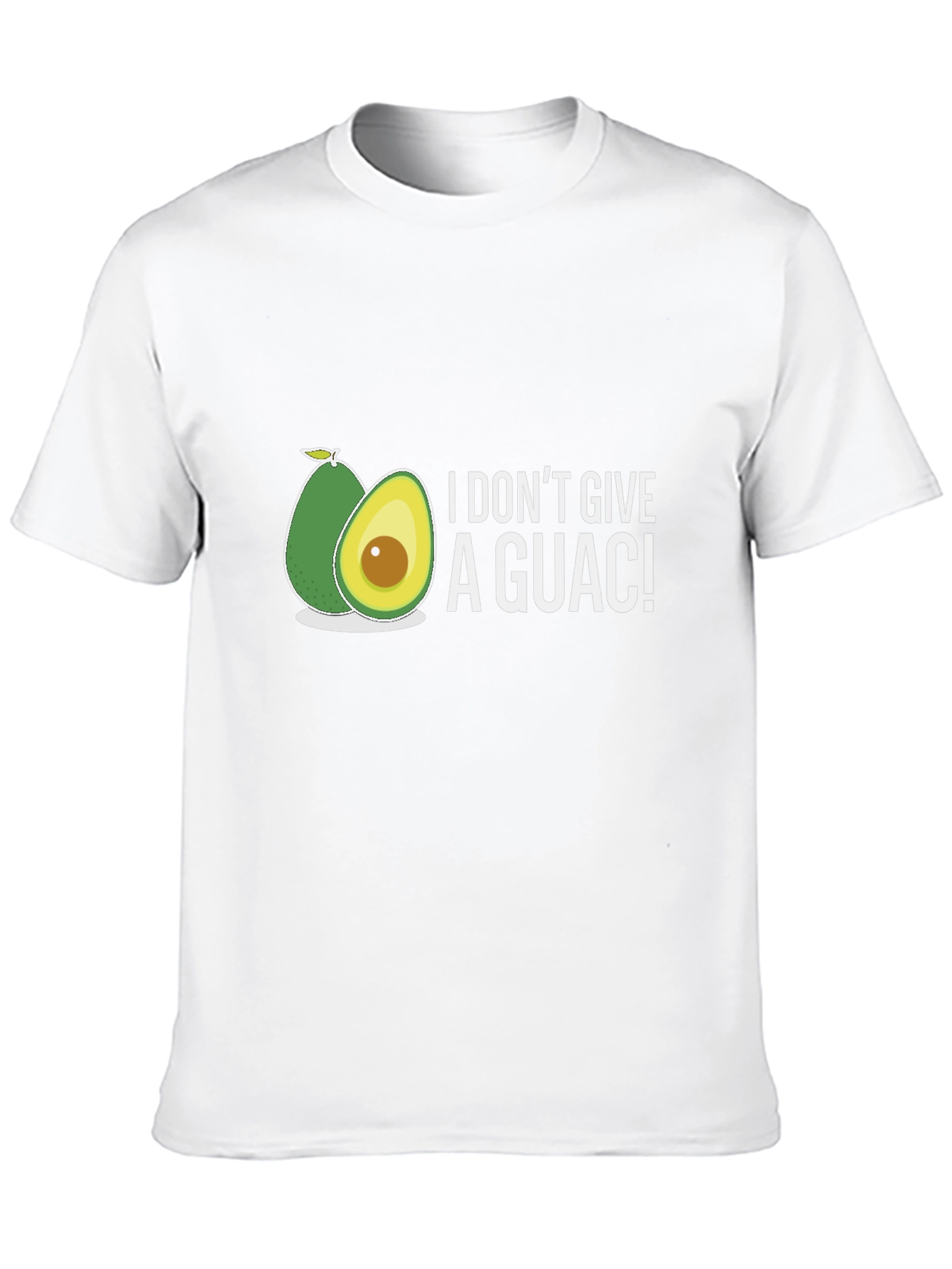 I Dont Give A Guac! Funny Avocado Graphic T-Shirt