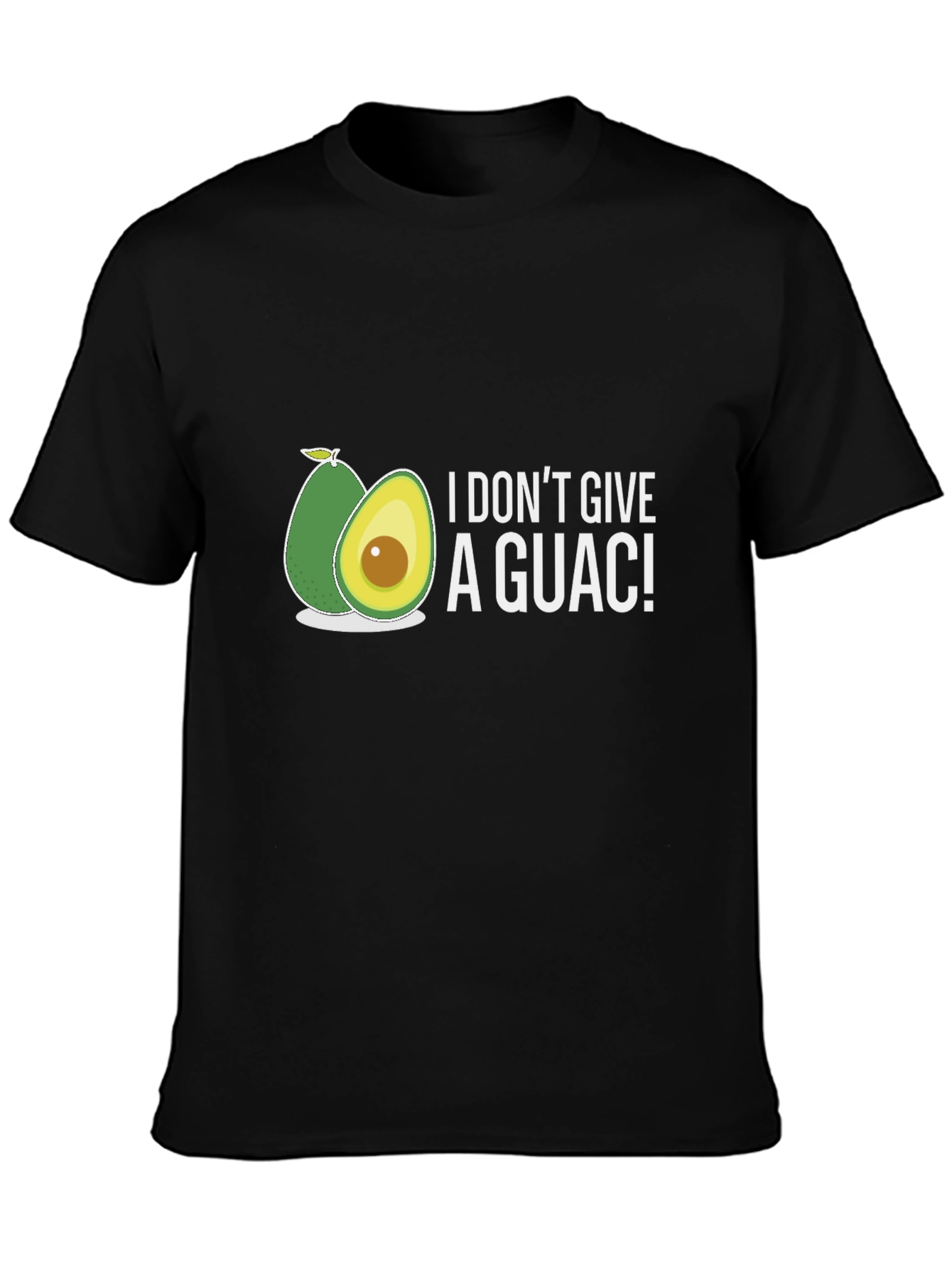 I Dont Give A Guac! Funny Avocado Graphic T-Shirt