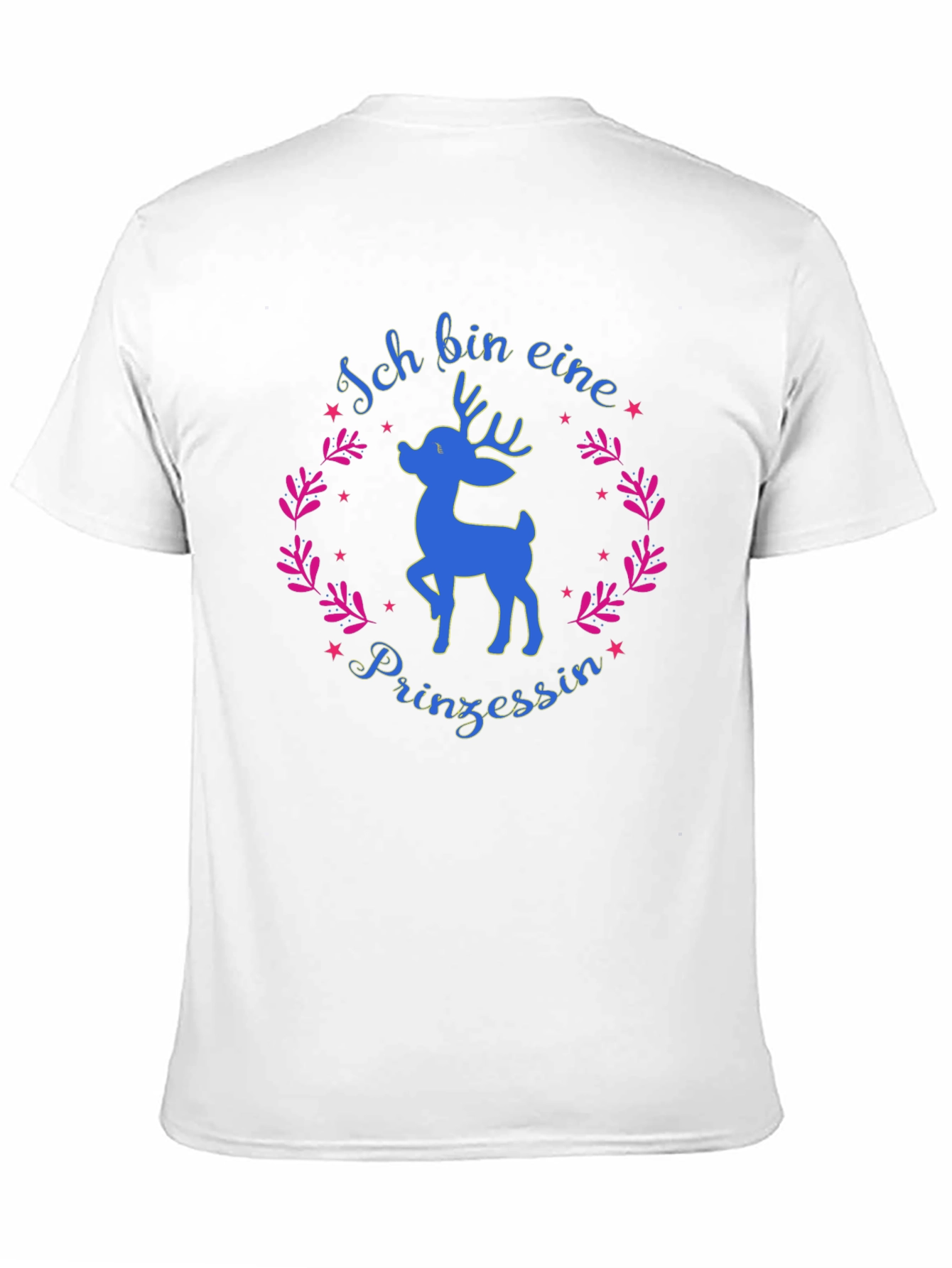 Ich Bin Eine Prinzessin T-Shirt - Deer Princess Tee