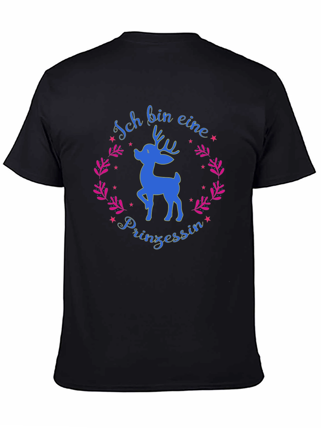 Ich Bin Eine Prinzessin T-Shirt - Deer Princess Tee