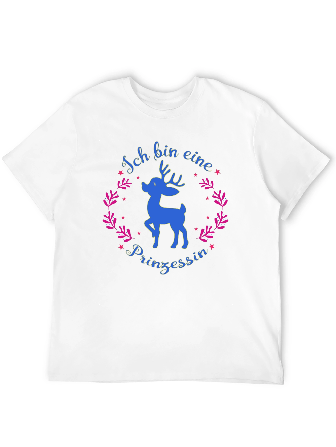 Ich Bin Eine Prinzessin T-Shirt - Deer Princess Tee