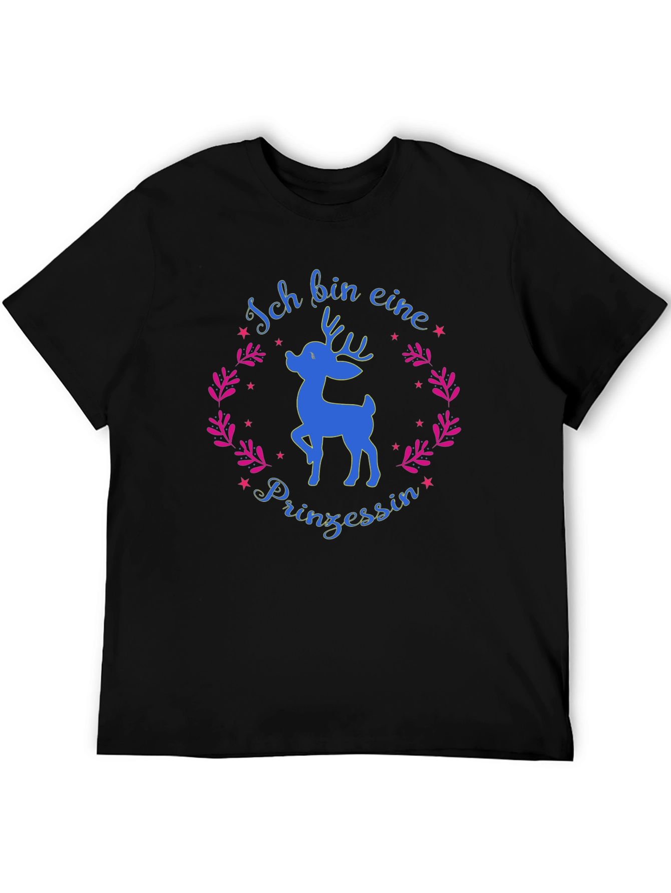 Ich Bin Eine Prinzessin T-Shirt - Deer Princess Tee