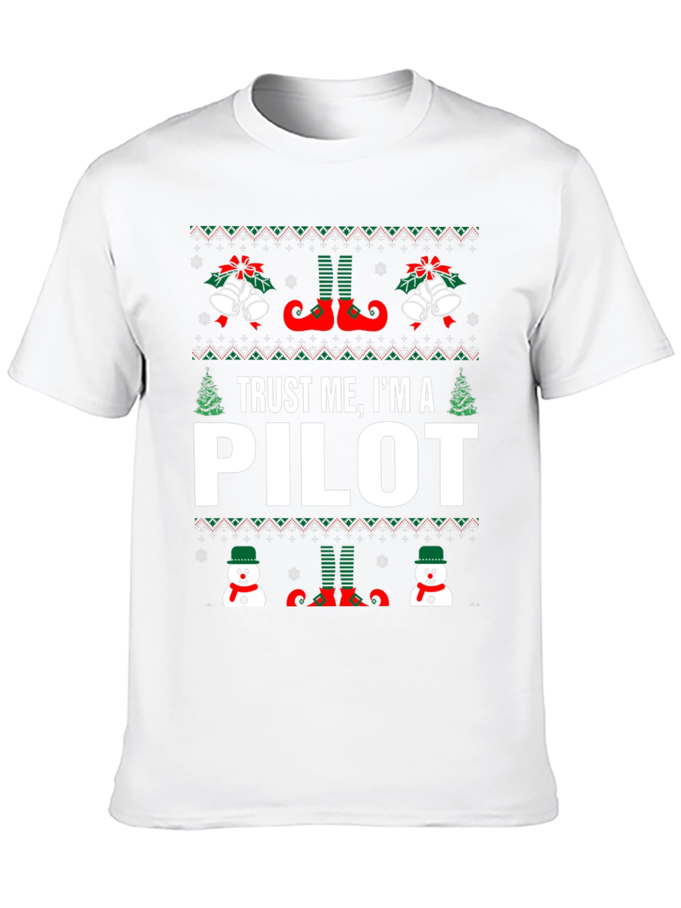 Trust Me Im a Pilot Christmas T-Shirt