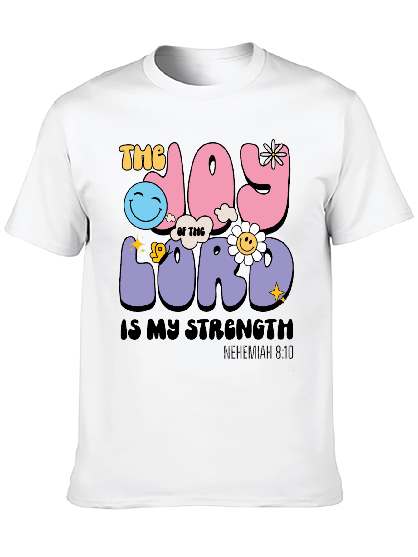 Joy of the Lord Christian Graphic Tee