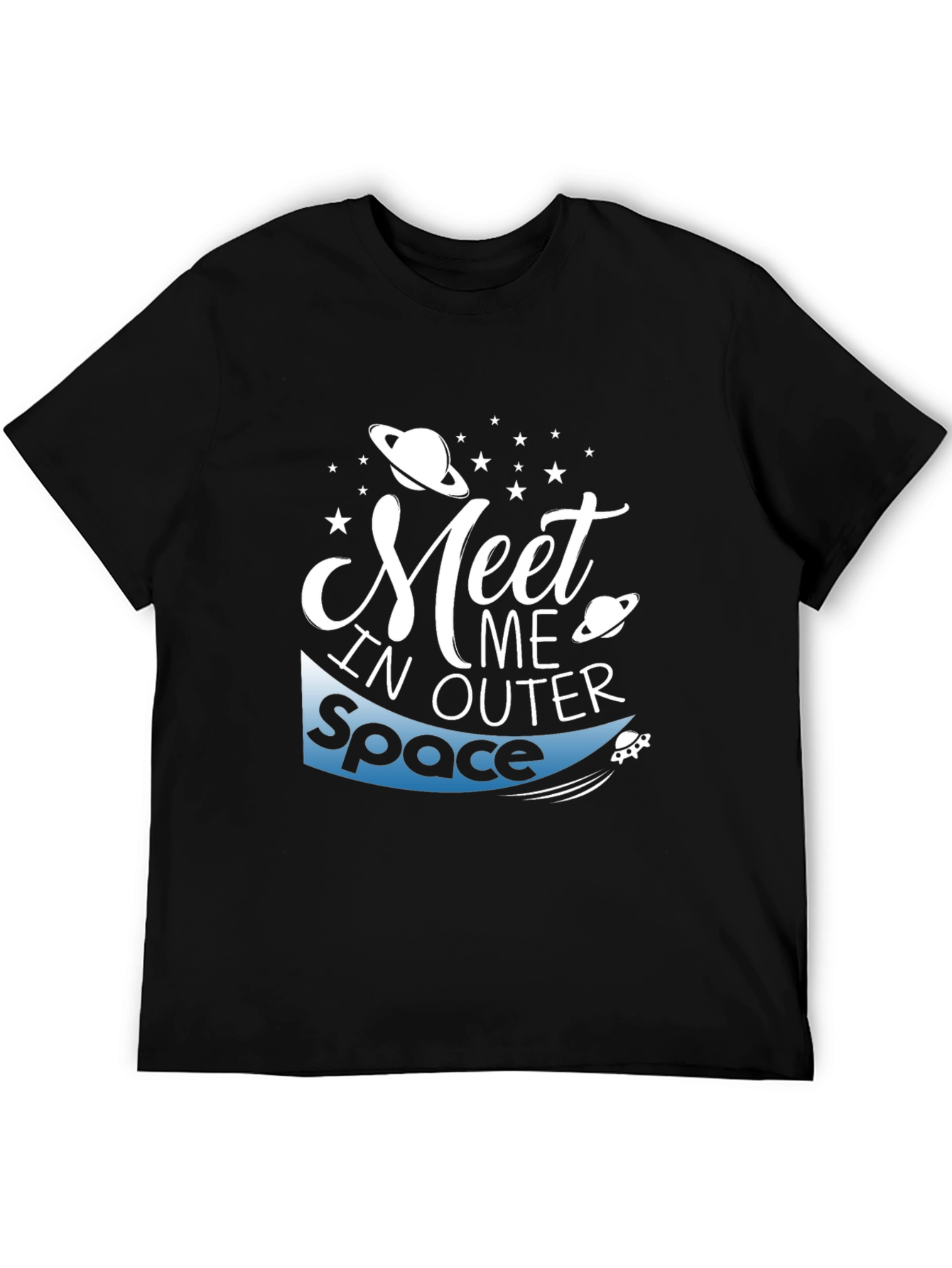 Meet Me in Outer Space Graphic T-Shirt