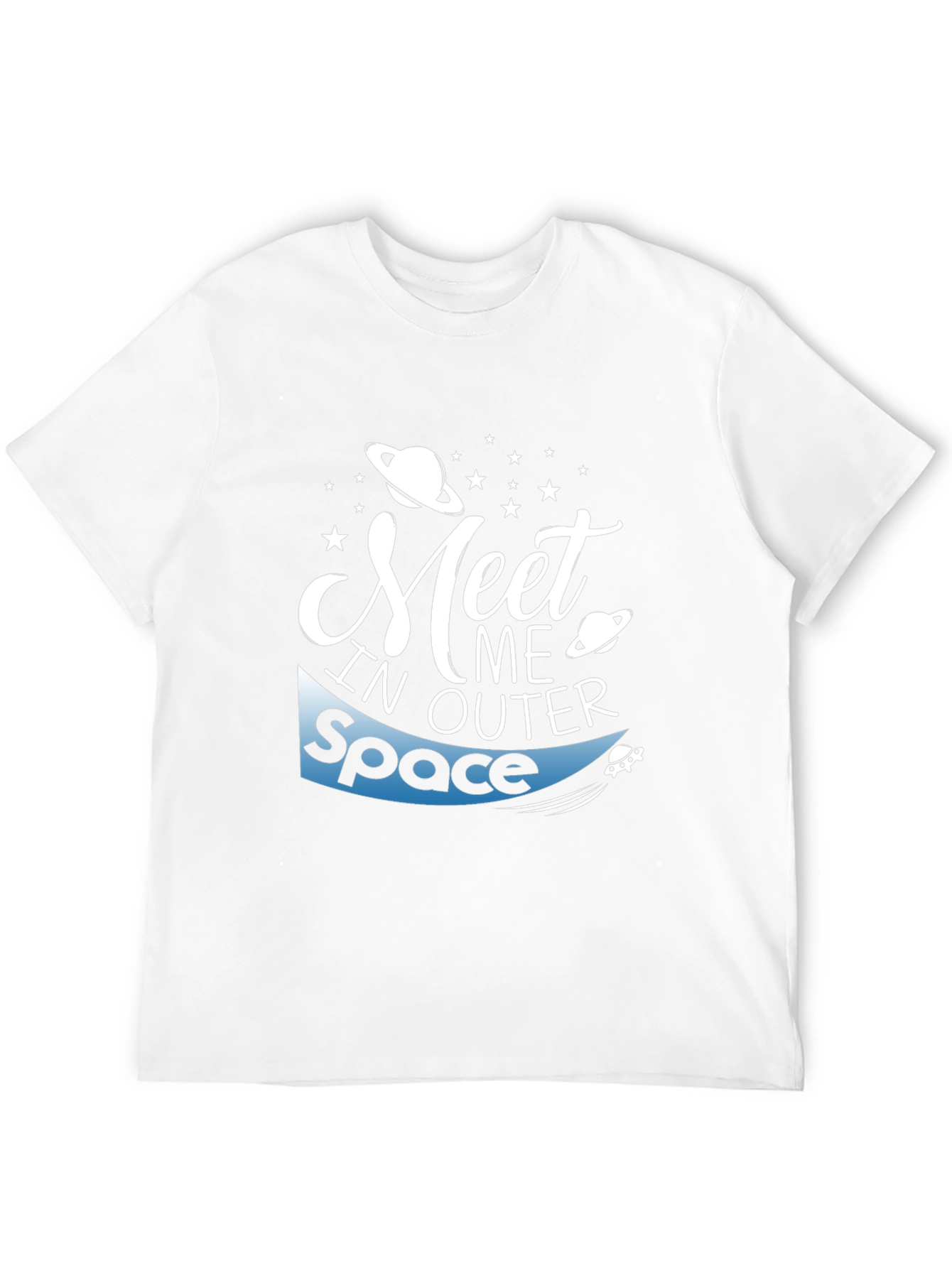 Meet Me in Outer Space Graphic T-Shirt