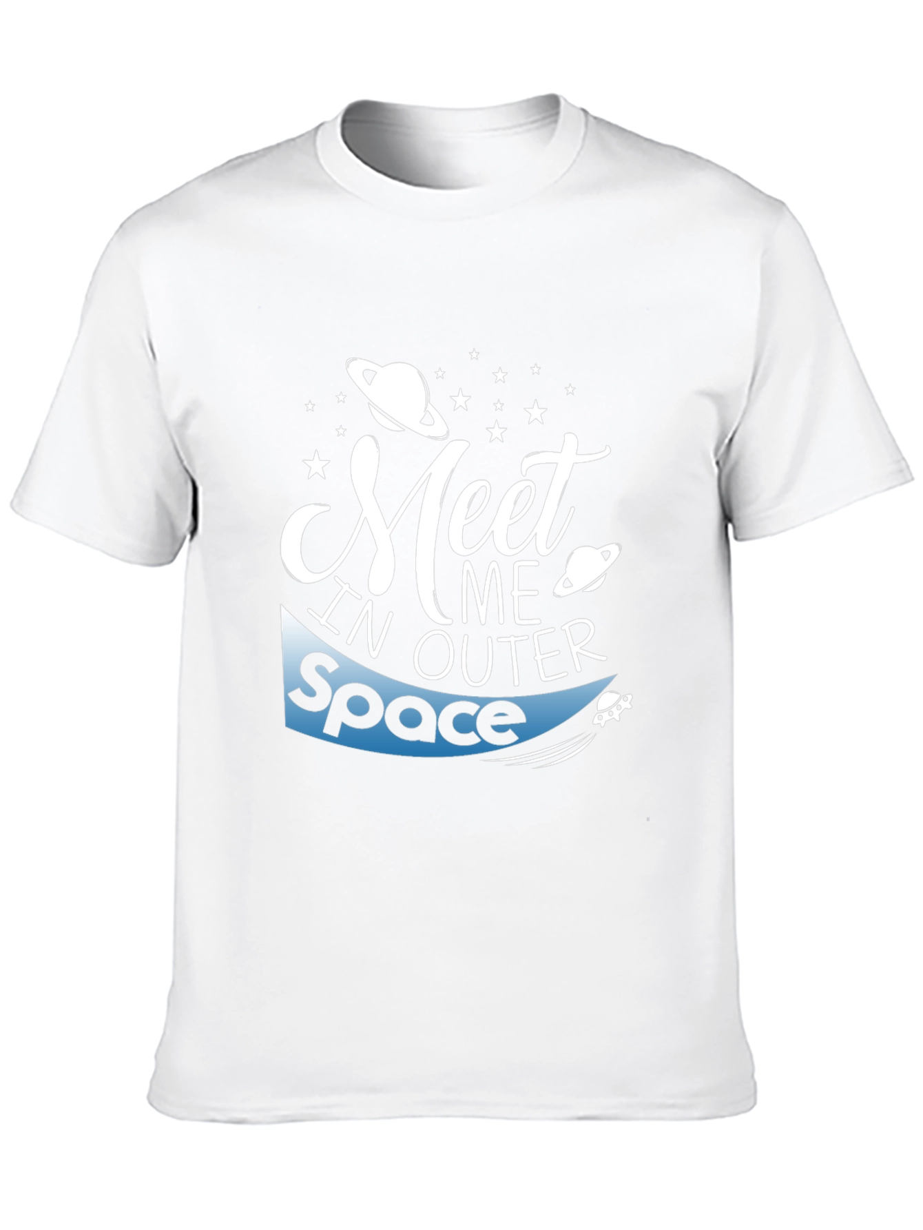 Meet Me in Outer Space Graphic T-Shirt