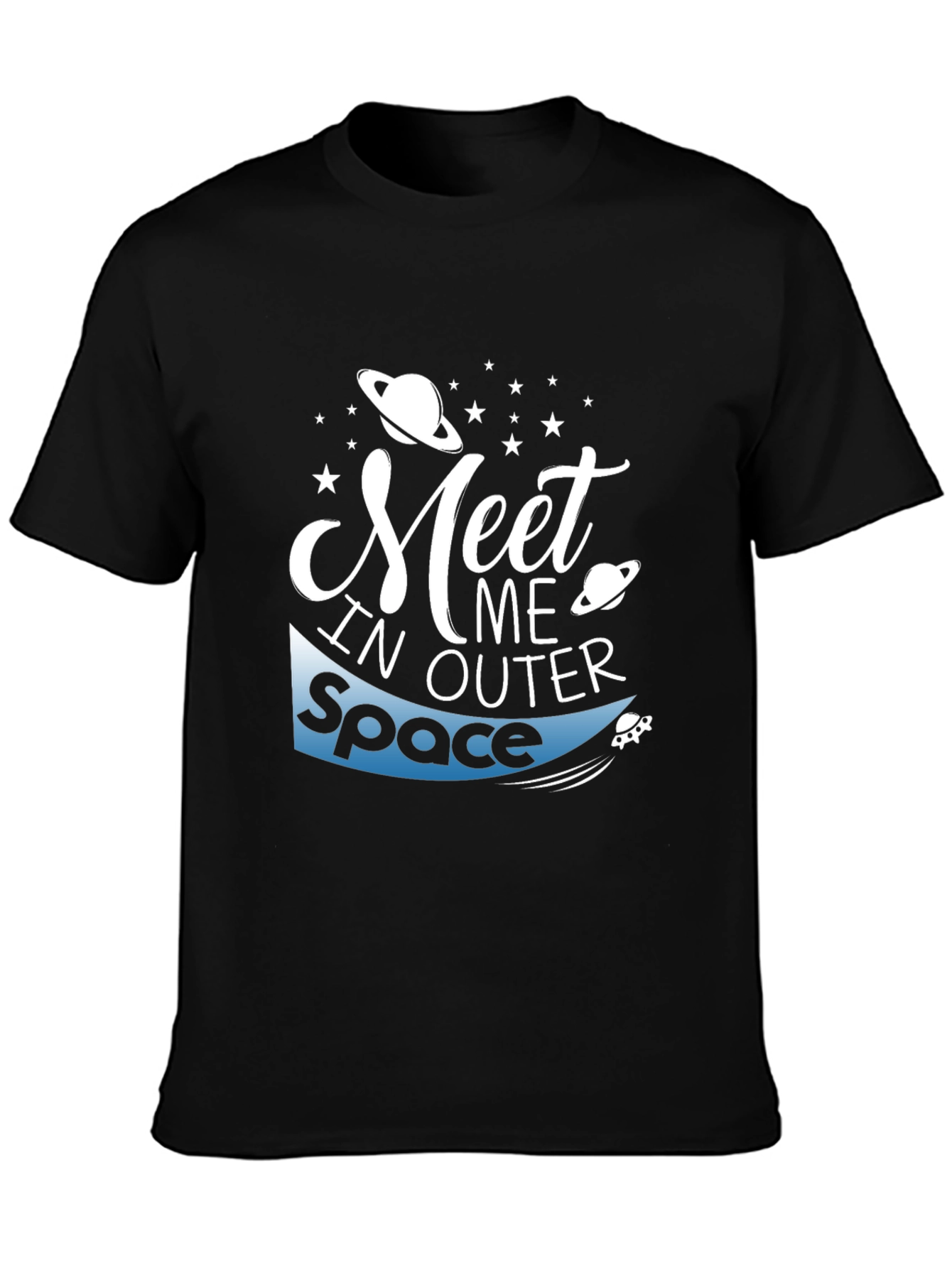 Meet Me in Outer Space Graphic T-Shirt
