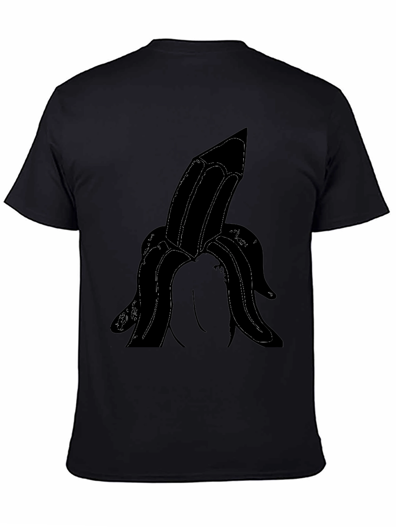 Novelty Banana Graphic Tee - Adult Humor T-Shirt