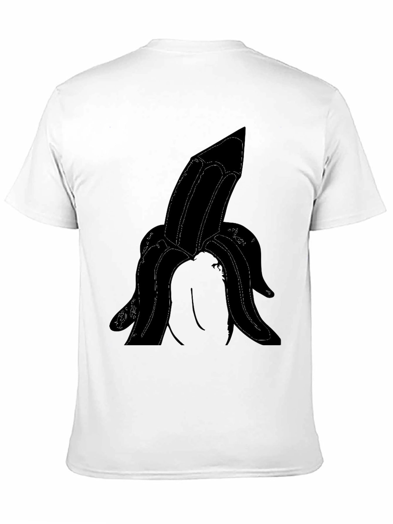Novelty Banana Graphic Tee - Adult Humor T-Shirt