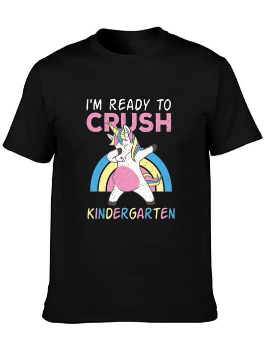 Ready to Crush Kindergarten Unicorn T-Shirt