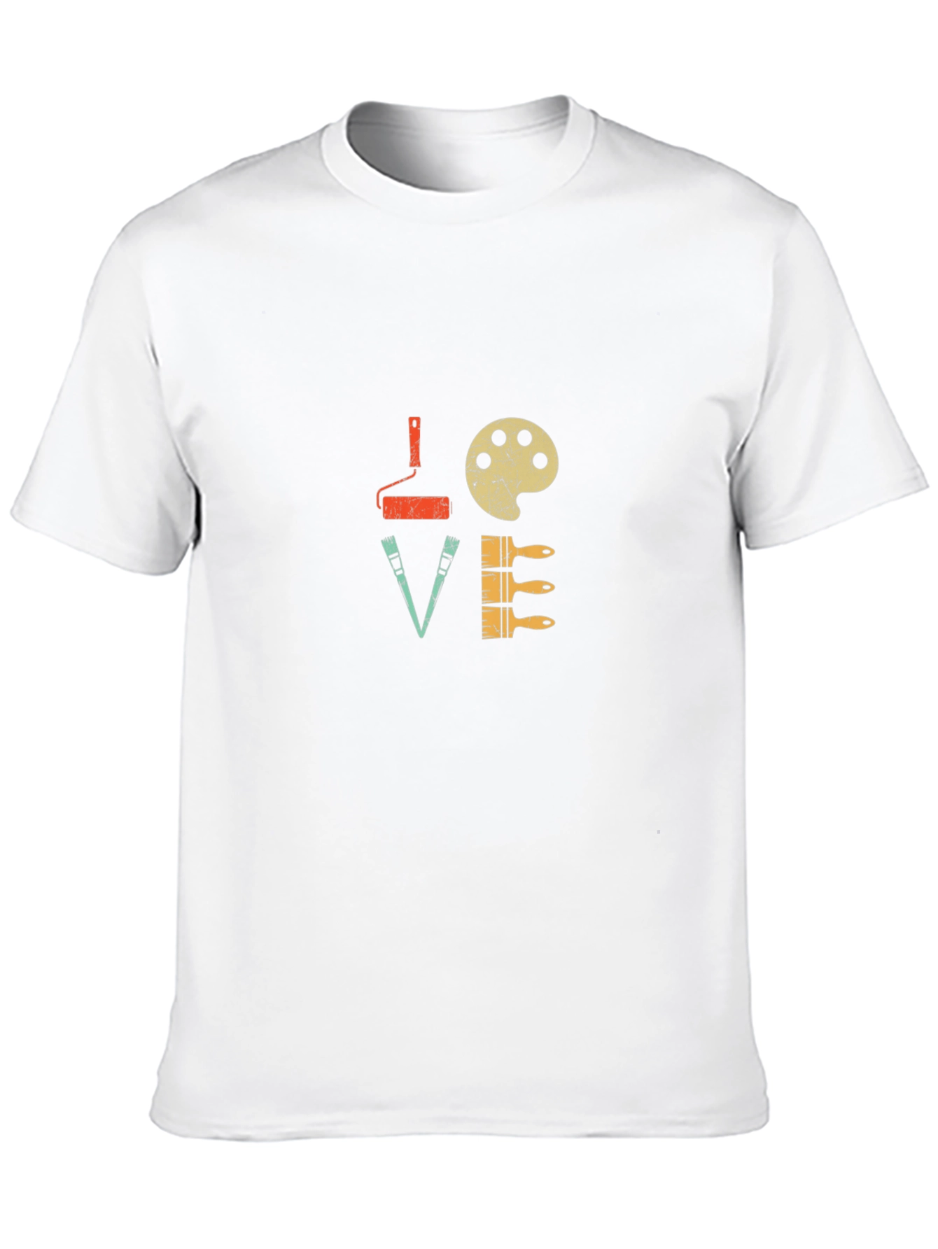 Painter Love T-Shirt - Artistic Design