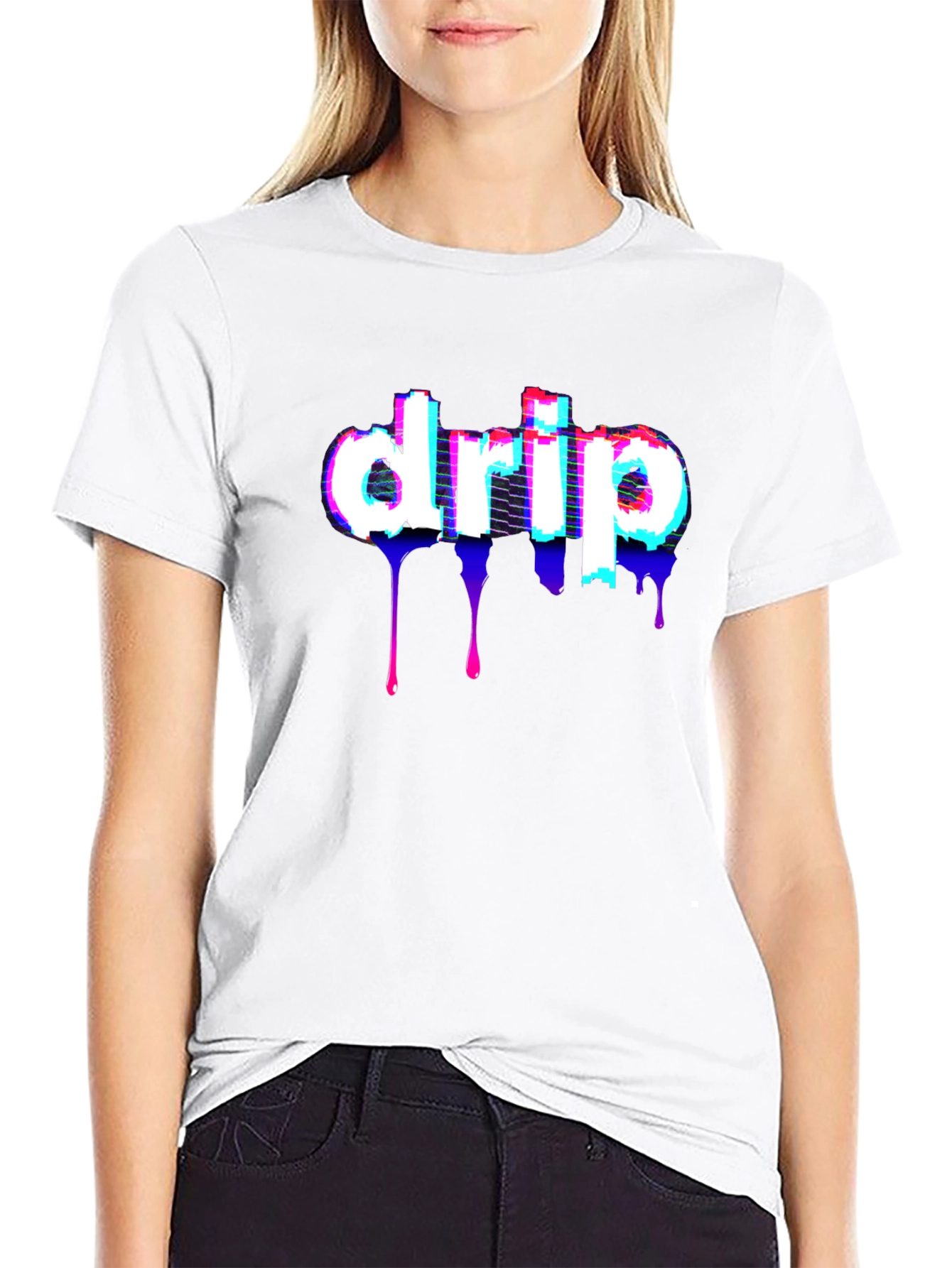 Drip Graphic Tee - Trendy Streetwear