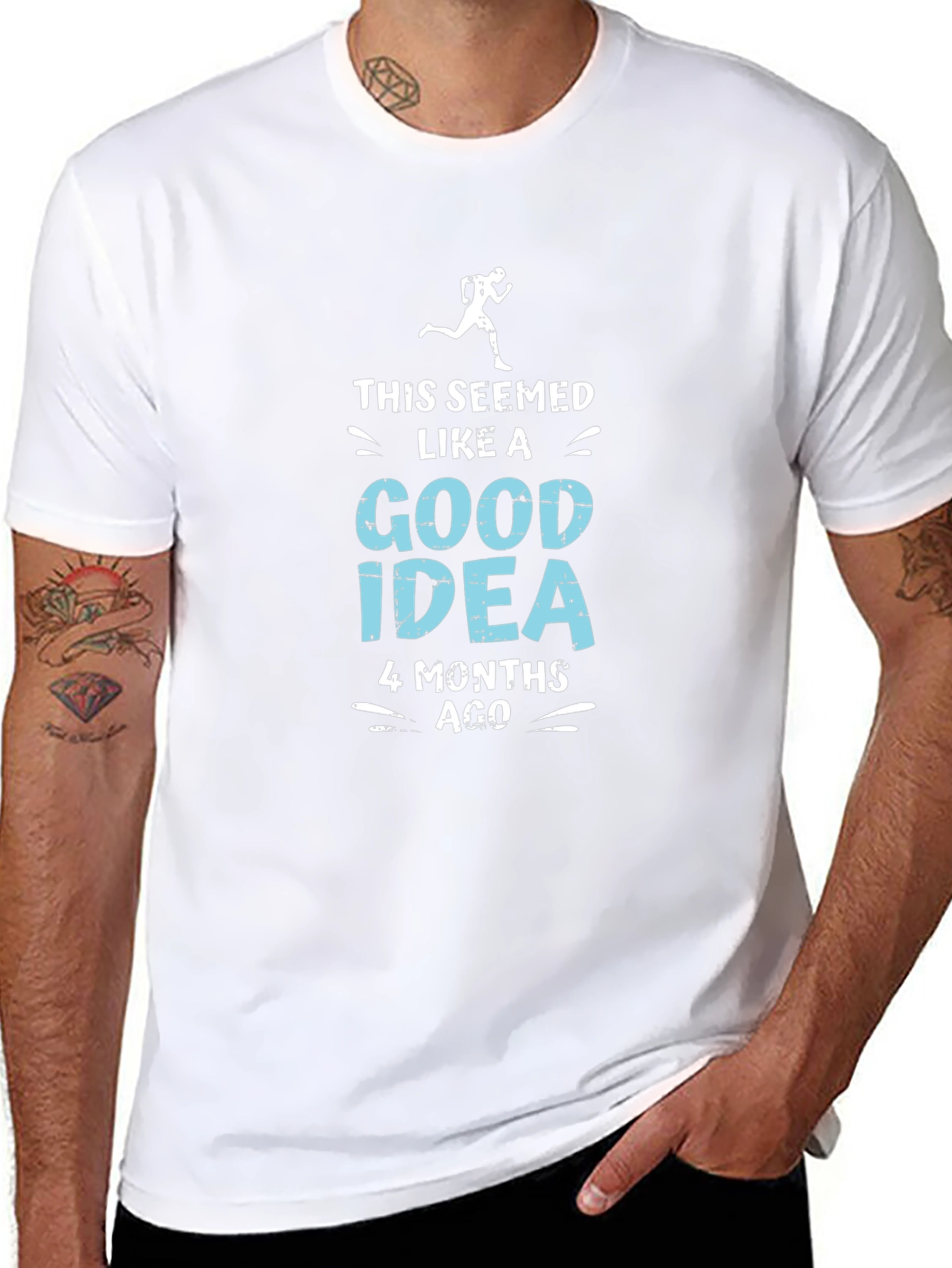 Funny Marathon Runner T-Shirt