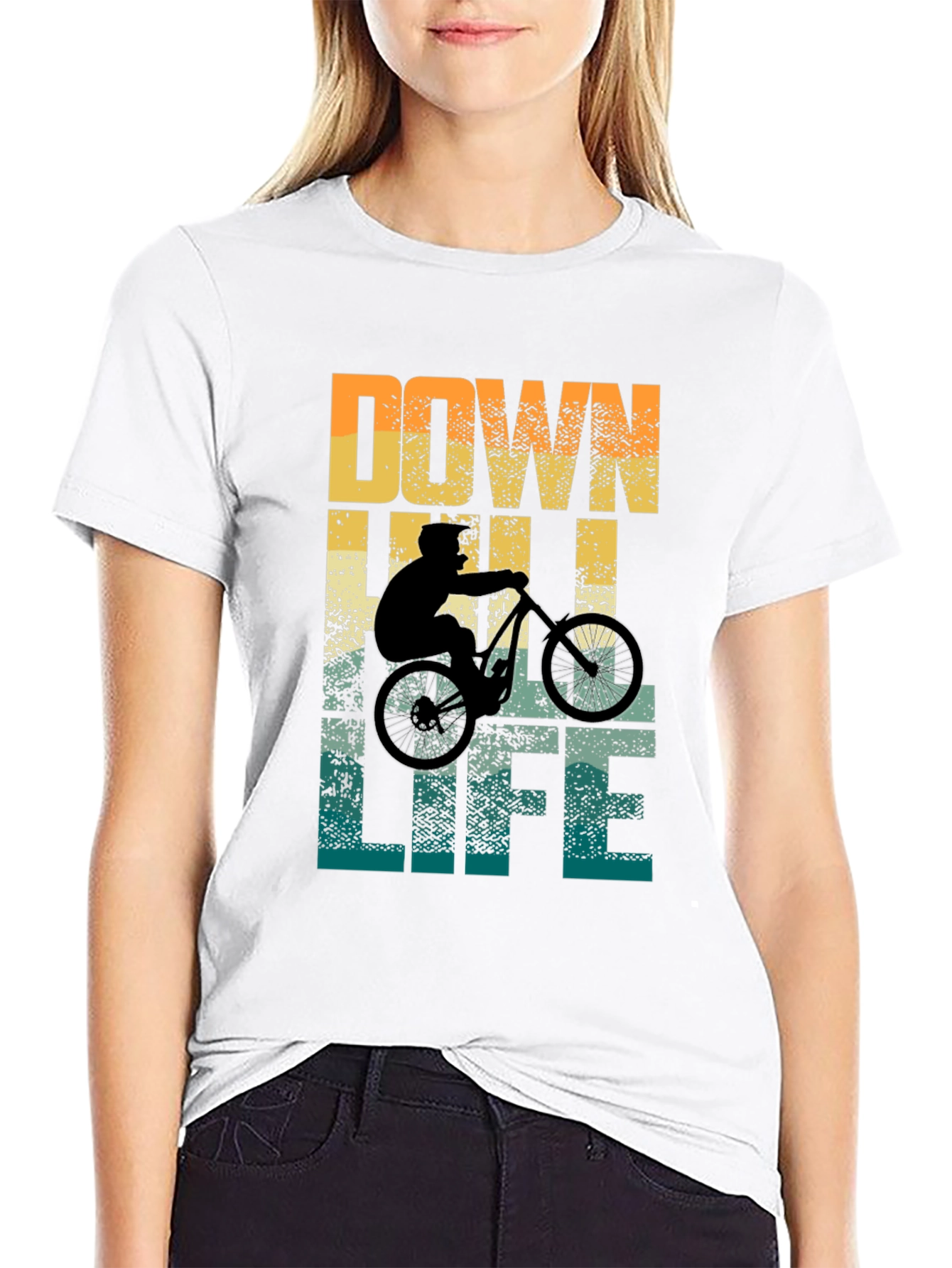Downhill Life Graphic Tee - Mountain Biking Shirt