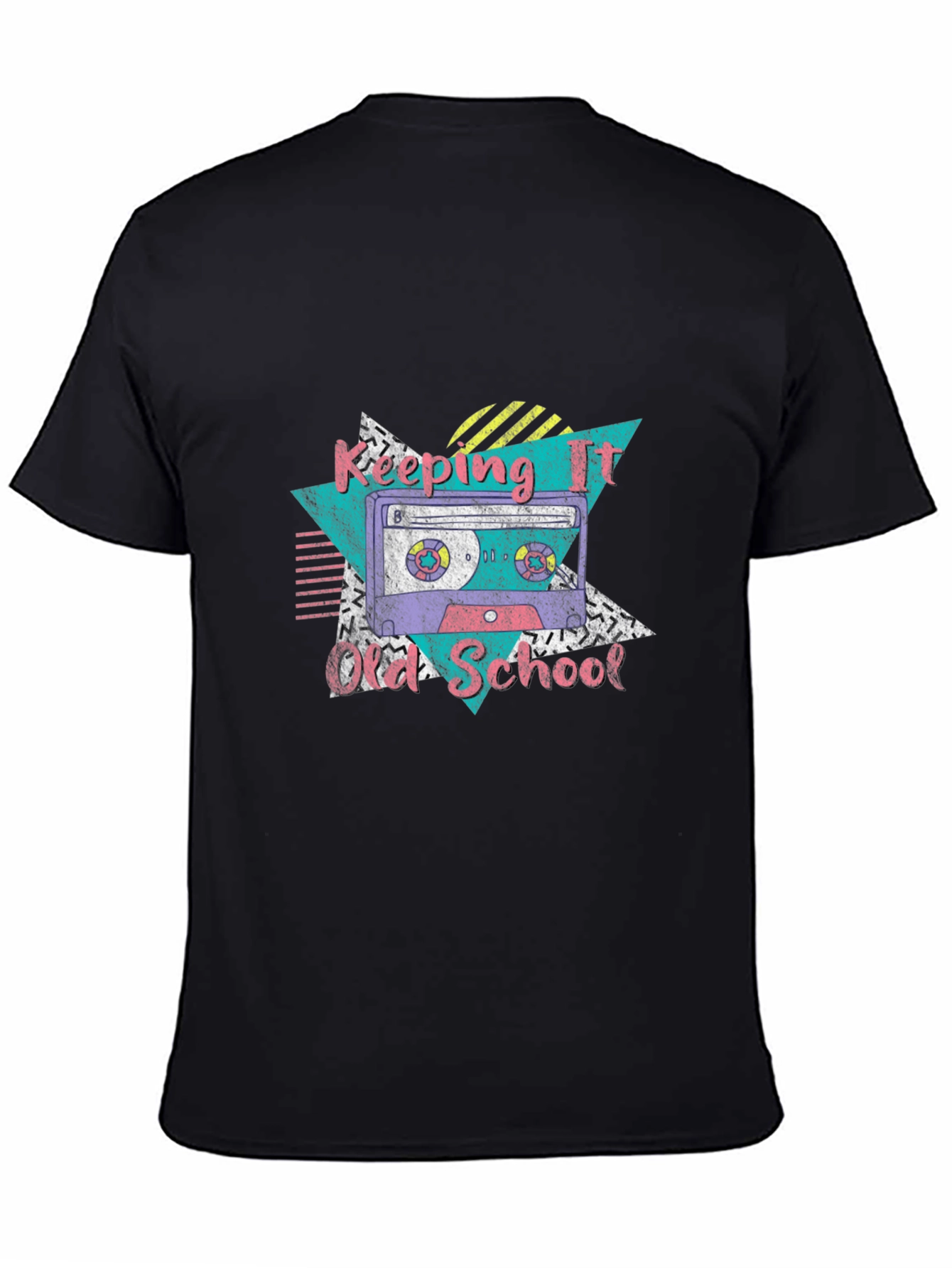 Retro Keeping It Old School Cassette Tape T-Shirt