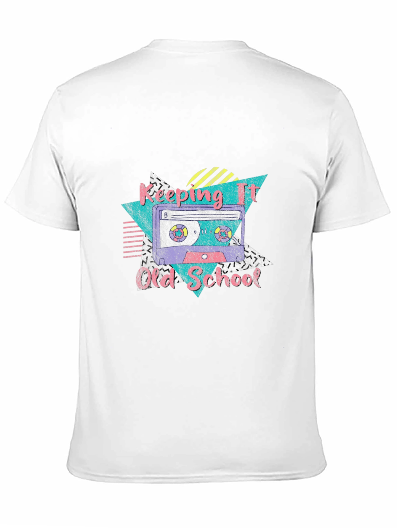 Retro Keeping It Old School Cassette Tape T-Shirt